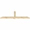 Ekena Millwork Eugene Rough Sawn Timber Gable Bracket, Douglas Fir, 108"W x 36"H x 4"D x 6"F, 8/12 Pitch GBW108X36X0406EUG00RDF - alternate 3